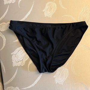 FIGLEAVES BIKINI BOTTOM BLACK SIZE 10